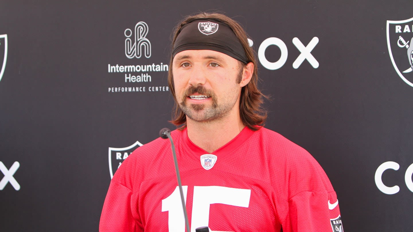 Raiders' Gardner Minshew's Hilarious Media Day Poses Break the Internet