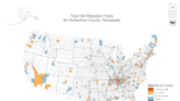 Which Tennessee counties are growing the fastest: Did your county make this top 10 list?