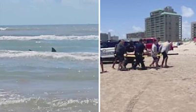 Identifican a dos de las víctimas atacadas por un tiburón en playa de Texas