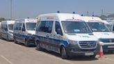 En servicio las nuevas ambulancias públicas de Málaga: 200 vehículos, una docena de ellos, dotados con ecógrafos portátiles