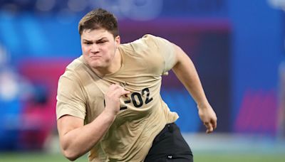 Jim Harbaugh’s coaching philosophy with Chargers underscored with pick of OT Joe Alt at No. 5