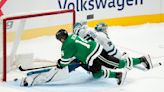 Benn scores shootout winner as Stars edge Sharks 3-2