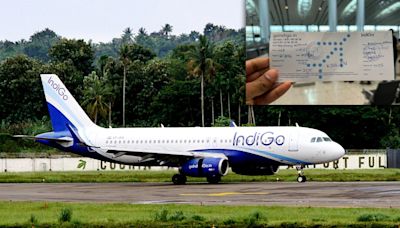 ‘Retro vibe’: IndiGo reacts to man’s post on handwritten pass amid Microsoft outage