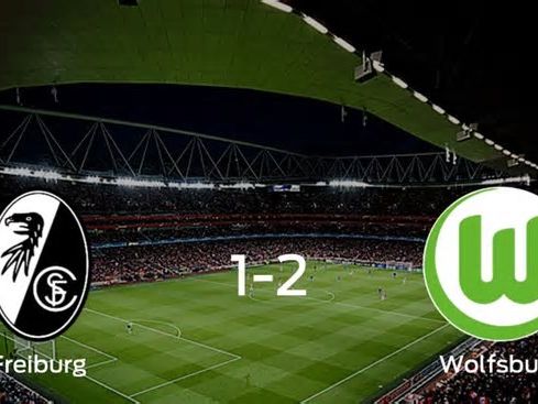 VfL Wolfsburg logra una ajustada victoria ante SC Freiburg 2-1