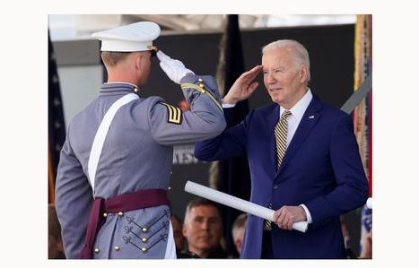 Biden delivers commencement speech at West Point