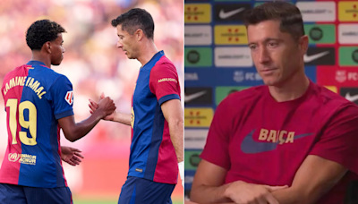 Robert Lewandowski didn't hesitate when asked if Lamine Yamal can become the best player in the world