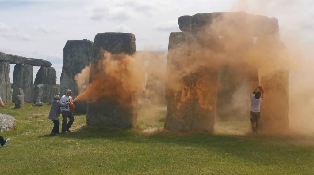 Climate Activists Target Stonehenge, Justine Trudeau Urges Pope to Return Indigenous Artifacts, German Politicians Call for Boycott of...