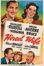 ‎Hired Wife (1940) directed by William A. Seiter • Reviews, film + cast ...