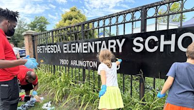 Antisemitic phrases found spray-painted at Bethesda school, police say - WTOP News