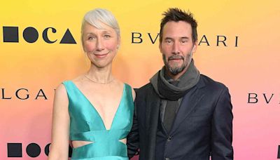 Keanu Reeves and Girlfriend Alexandra Grant Spend Date Night at Hammer Museum Gala in L.A.