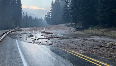 Rainfall triggers mudslide on SR-20 within Easy Fire closure