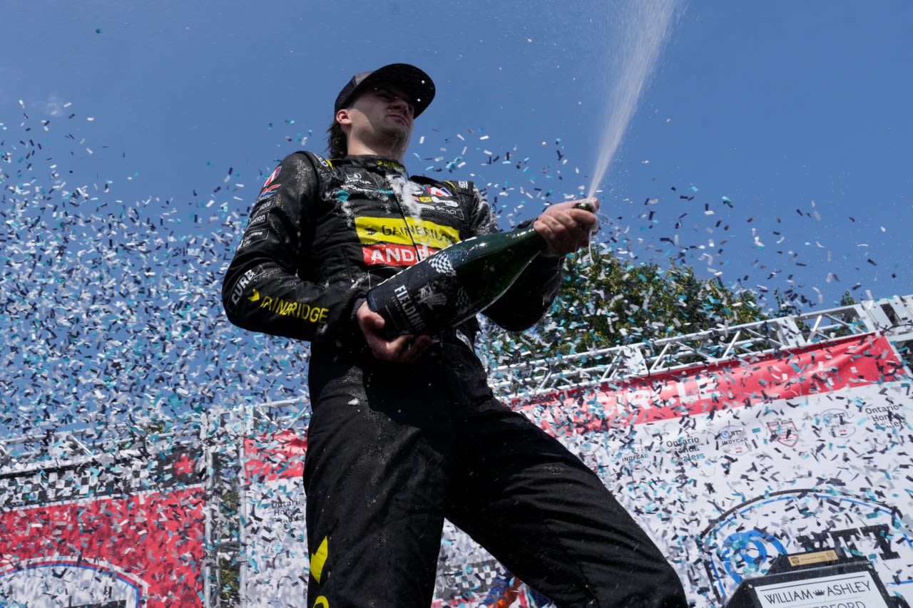 Colton Herta dominates in Toronto for first IndyCar victory in more than 2 years