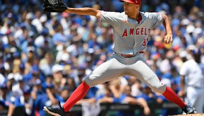 Anderson throws eight scoreless innings in Los Angeles Angels 7-0 win over Chicago Cubs