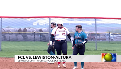 Lewiston-Altura Softball rides a flurry of doubles to 13-5 win over FCL