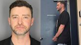 Justin Timberlake’s mugshot and handcuffed pictures go viral after drink and drive arrest