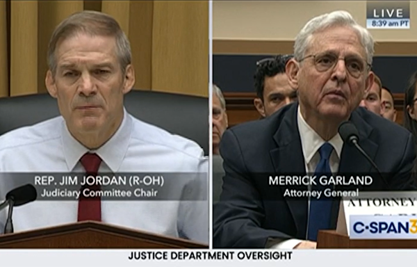 WATCH: Jim Jordan Grills Merrick Garland About Jack Smith, Accuses Special Counsel of Tampering With Evidence in Fiesty Clash