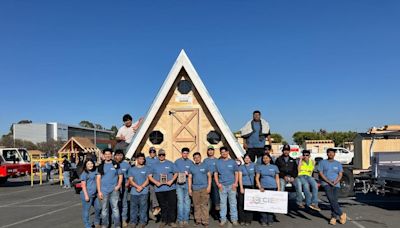 Santa Maria teens win Architectural and People's Choice Awards at annual construction competition