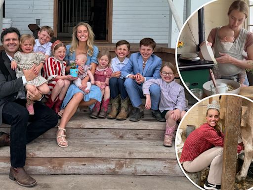 ‘Queen of the trad wives’ speaks out about raising 8 kids on remote ranch, giving birth without pain relief