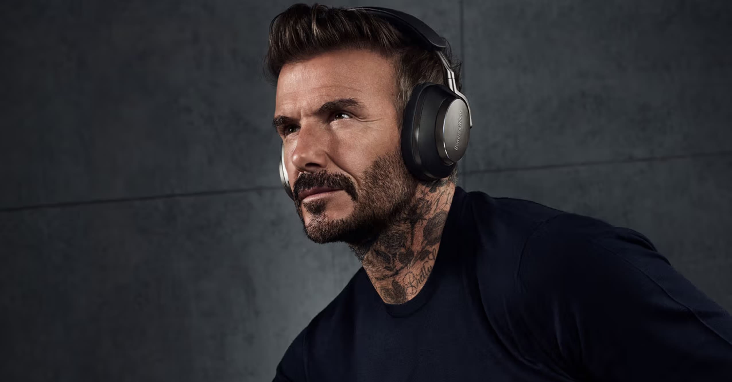 David Beckham Is The New Face Of Audio Brand Bowers & Wilkins - Maxim