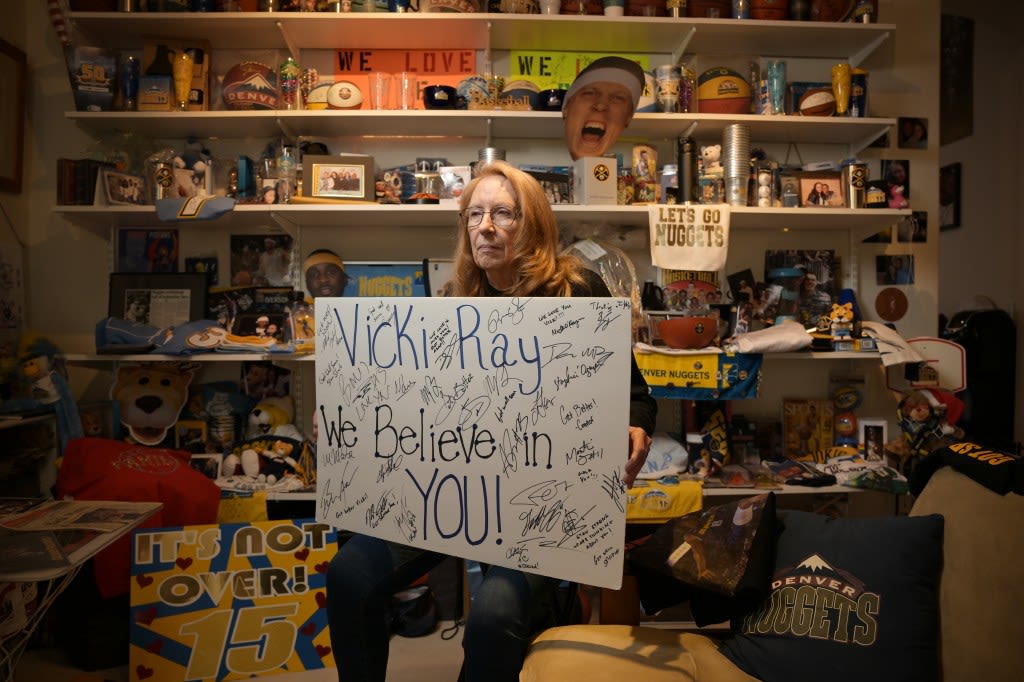 Denver Nuggets superfan Vicki Ray sues team owner Kroenke Sports and Entertainment over season ban