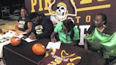 Pirates’ Moore, Tyson sign to play college football | Robesonian