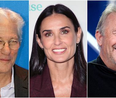 Ícones dos anos 90, Kevin Costner, Demi Moore e Richard Gere voltam a cena em Cannes