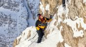 7. Gina Carano in the Dolomites