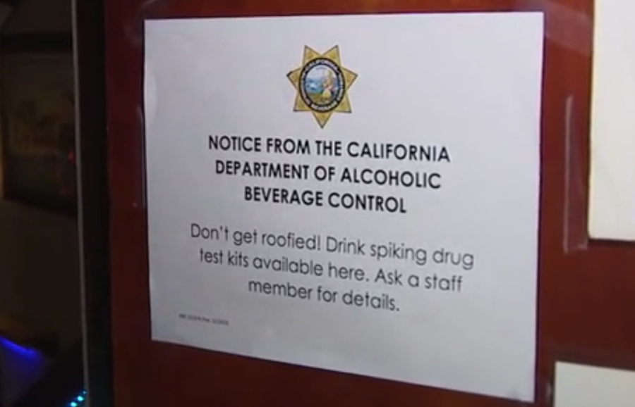 California bars now required to provide drink spiking drug test kits