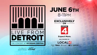Live stream: Michigan Central concert celebrates iconic Detroit building’s reopening