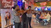 'Today was special': Violin trio plays at Mother's Day dinner in Williamsville