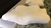 Zamat Butterfly Shaped Cervical Memory Foam Pillow review: weird but supportive