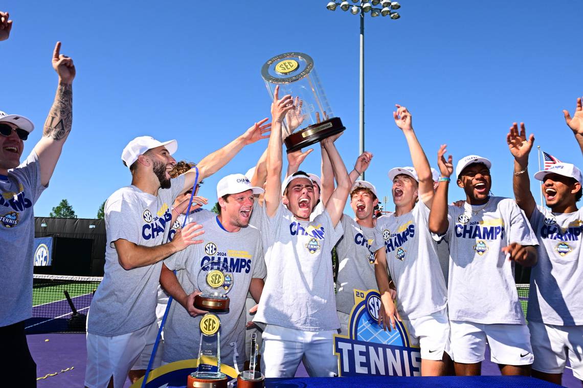 Kentucky men’s tennis in NCAA Elite Eight. Here’s the Wildcats’ path to a title.