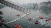 A look at suspension bridge that collapsed in India