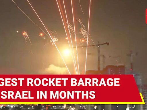 Israel Shakes As Biggest Rocket Barrage Hits Southern Cities; 20 Back-To-Back Attacks Within Minutes | International - Times of India...