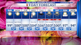 9-Day Forecast: Triple digits, thunderstorms in Borderland