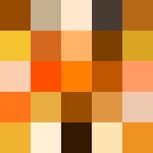 Shades of orange