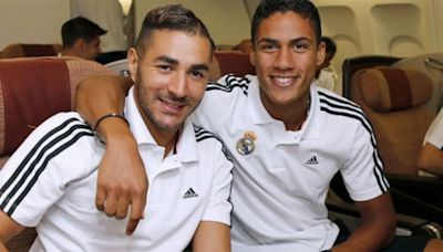 Benzema se lamenta por Varane: “Mierda de alto nivel”