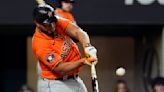 Abreu, Alvarez and Altuve help Astros pull even in ALCS with 10-3 win over Rangers in Game 4