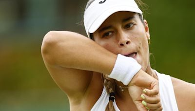 Doloroso adiós de Jessica Bouzas en Wimbledon tras la gesta firmada