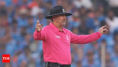 Chris Gaffaney, Richard Illingworth named on-field umpires for T20 World Cup final | Cricket News - Times of India