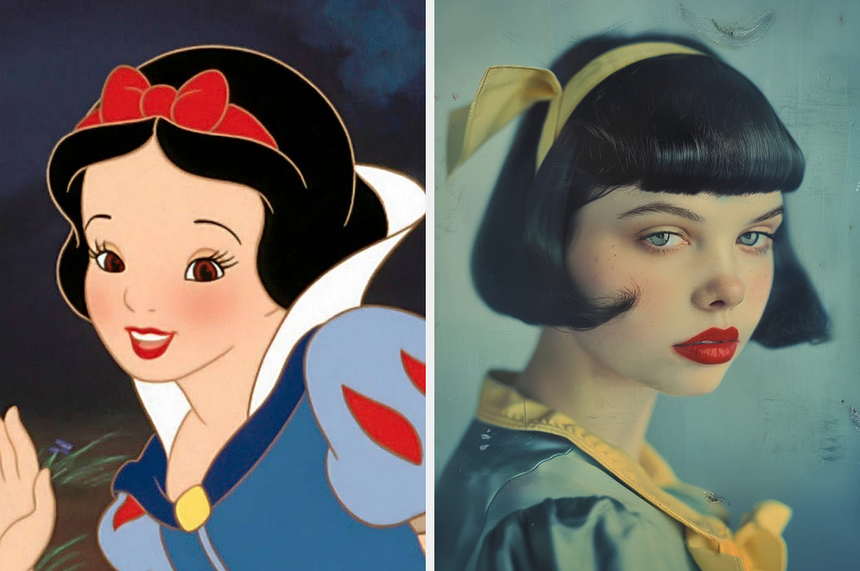 We Used AI To Reimagine Disney Characters To Match The Years Their Movies Came Out, And I'm Kinda In Love With...