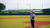 潮州棒球場啟用 周春米熱血開球