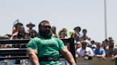 He was almost an NFL offensive lineman. Now Thomas Evans lives dream in World's Strongest Man event.