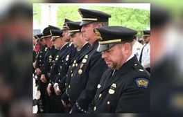 Ceremony to honor officers killed in line of duty today in Dayton