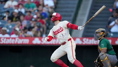 Taylor Ward and Griffin Canning lift Angels to victory over Athletics