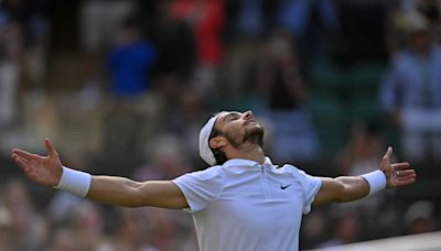 Wimbledon 2024: American Taylor Fritz falls to Lorenzo Musetti after forcing deciding set