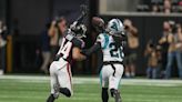 WATCH: Panthers CB Donte Jackson makes one-handed INT vs. Falcons