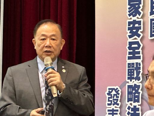 兩岸緊張情勢升高 陳永康提出「國家安全戰略法」因應獲朱立倫支持