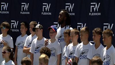 Bills’ James Cook hosts youth camp in Rensselaer