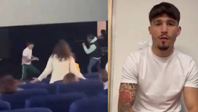 Boxeador profesional fue a ver 'Garfield' y acabó tundiendo a sujeto que violentaba a una mujer en el cine